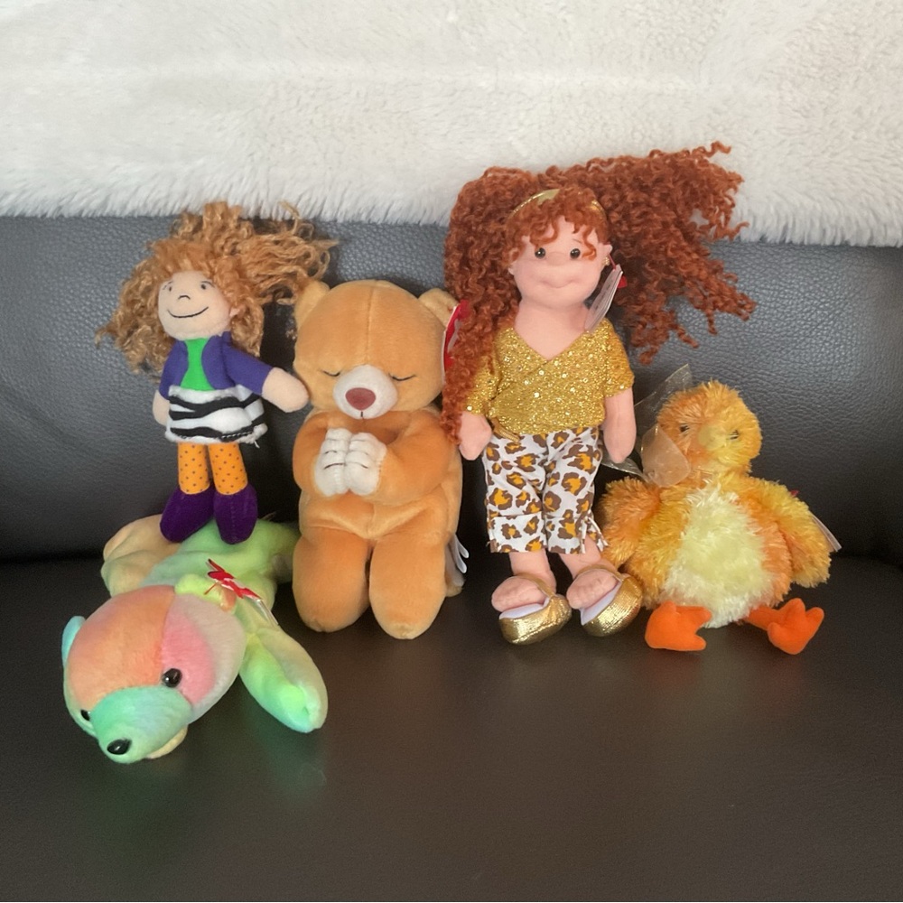 Colorful Plush Toy Set for Kids